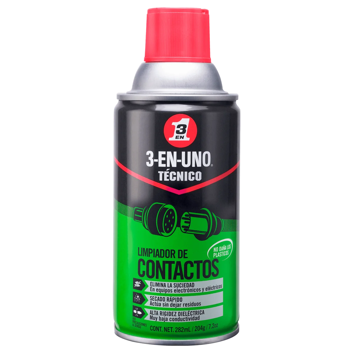3 EN 1 Limpiador De Contactos 10.1 Oz, 300ML - 3 En Uno LIM-3EN1