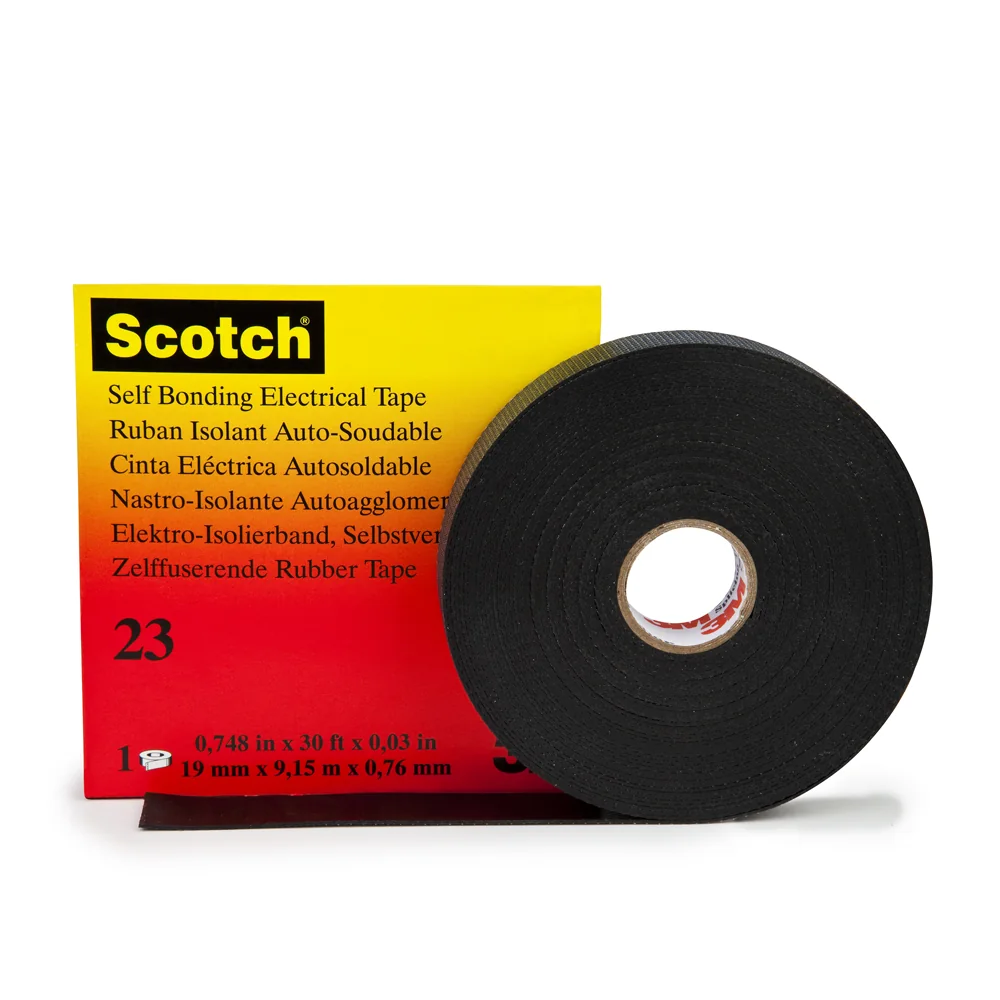 3M Cinta Vulcanizante Scotch 23 3/4X9.15 Mts - 3M CIN-23-3M