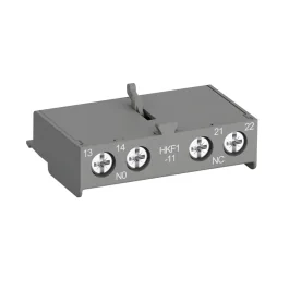 ABB CONTACTO AUXILIAR FRONTAL 1NA+NC HKF1-11 PARA GUARDAMOTOR- [1SAM201901R1001] - ABB 1SAM201901R1001