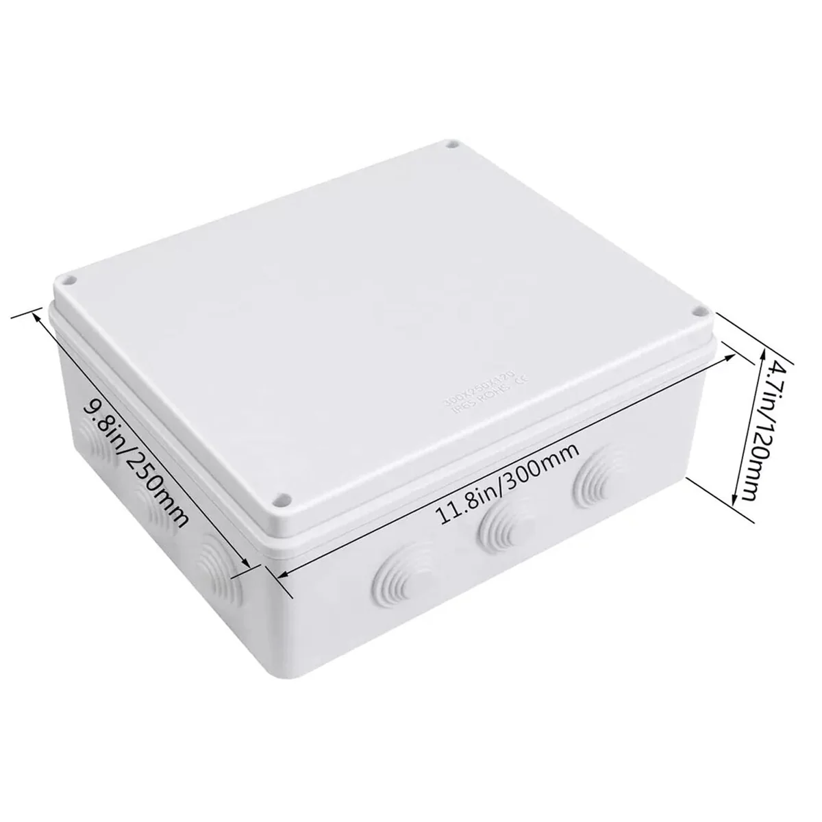 TKL Caja De Pase PVC Sin Conos 300X250X120 MM IP65 - 30279 - Tkl 30279