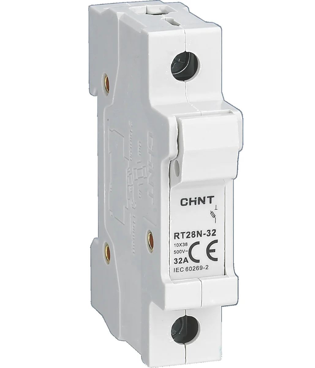 CHINT Base Portafusible Para Riel DIN 32A, RT28N-32 1P - Chint CHINT Base Portafusible Para Riel DIN 32A, RT28N-32 1P - Chint 520484