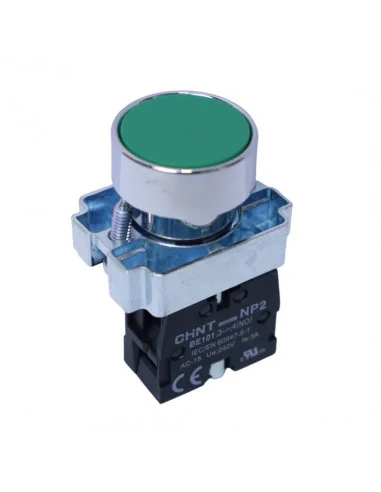 CHINT Pulsador Verde Base Metalica NA 22MM NP2-BA31 Marca Chint 574842