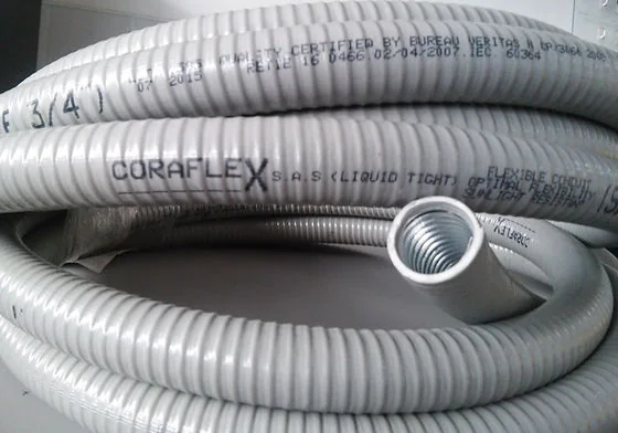 CORAFLEX Tuberia Flexible Conduit C/Forro PVC Pesado 1" - Coraflex CORAFLEX Tuberia Flexible Conduit C/Forro PVC Pesado 1" - Coraflex BC000164