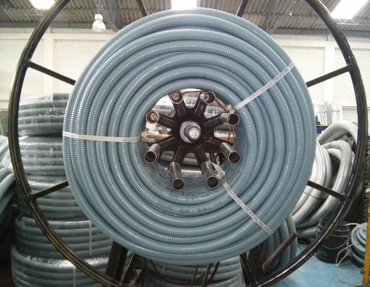 CORAFLEX Tuberia Flexible Conduit C/Forro PVC Pesado 2" - Coraflex CORAFLEX Tuberia Flexible Conduit C/Forro PVC Pesado 2" - Coraflex BC000168