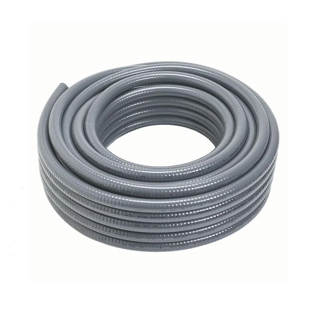 E-SAFE Tuberia Conduit Flexible Con Forro De PVC Liviana 3/4" TUBERIAFLEX.3.4