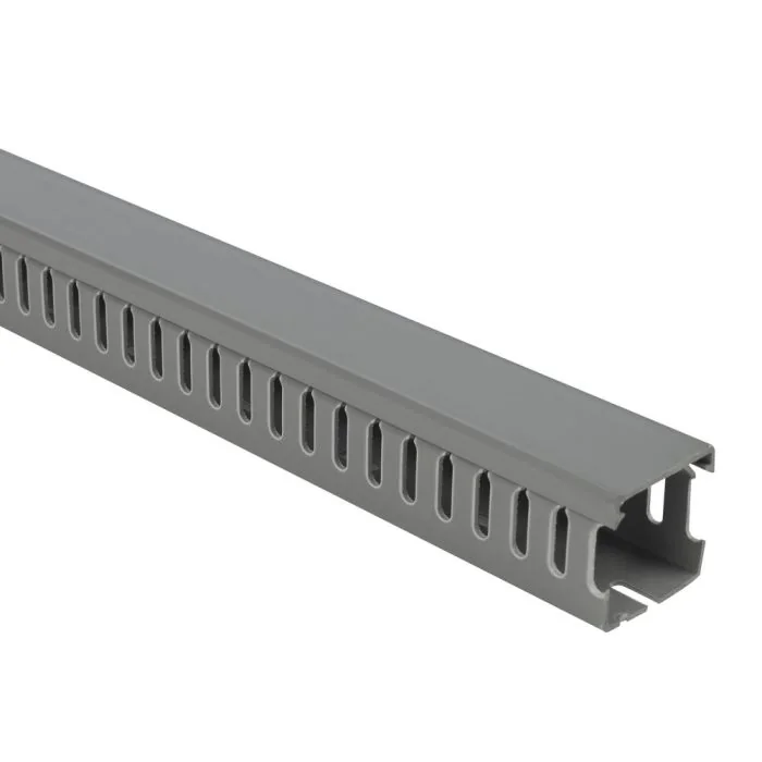 IMPORTADO Canaleta Ranurada Gris 50X50 2M Th IMPORTADO Canaleta Ranurada Gris 50X50 2M Th 57IMCR5050