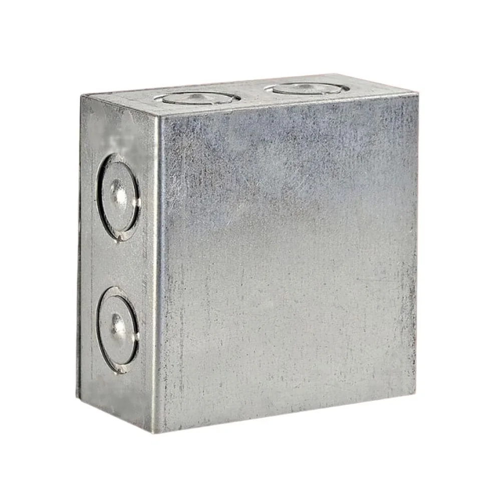 JORMEN Caja De Paso F°g° 300X300X100 MM (12"X12"X4") C/S 3/4" De 1.5 MM Pesada Troquelada- Jormen JORMEN Caja De Paso F°g° 300X300X100 MM (12"X12"X4") C/S 3/4" De 1.5 MM Pesada Troquelada- Jormen BC000326