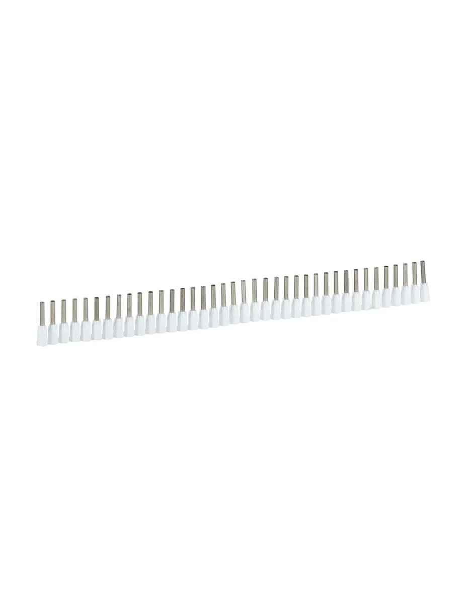 LEGRAND Terminal Tubular Simple Aislado 0.5MM2 Blanco Starfix 037661 Legrand 037661