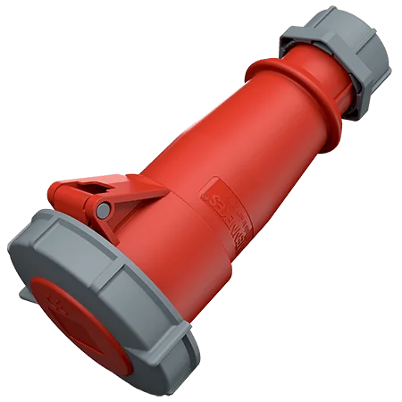 MENNEKES Toma Aereo 32AMP 3P+T 440V P/Containers Rojo 3H IP67 Codigo: 2177A - Mennekes 2177A