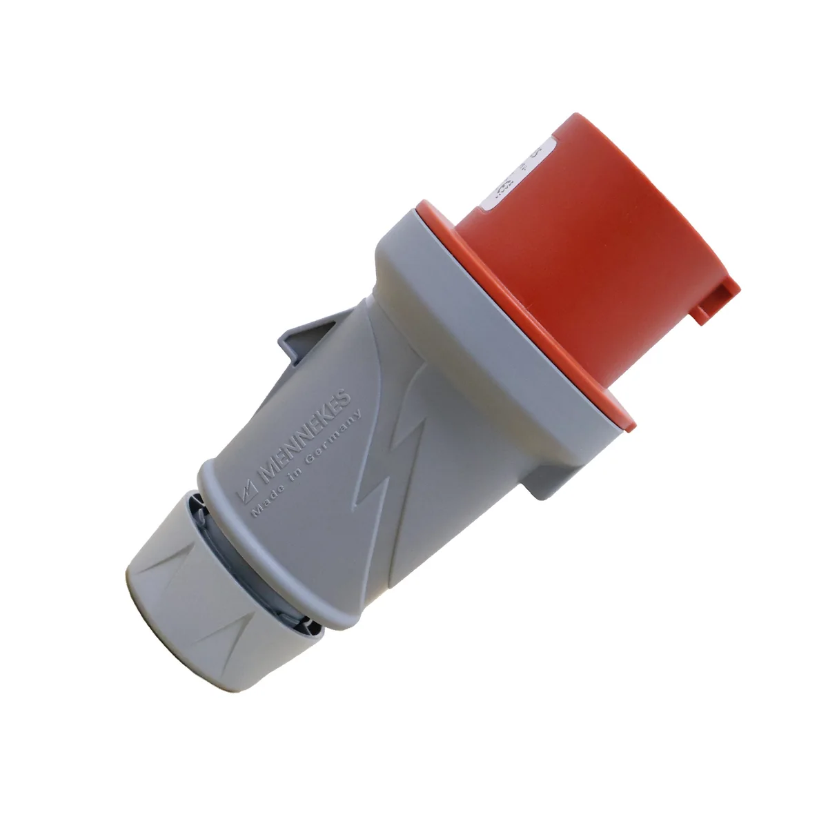 MENNEKES Enchufe 16AMP 3P+T 415V Rojo 6H IP44 - 3206 - Mennekes 3206