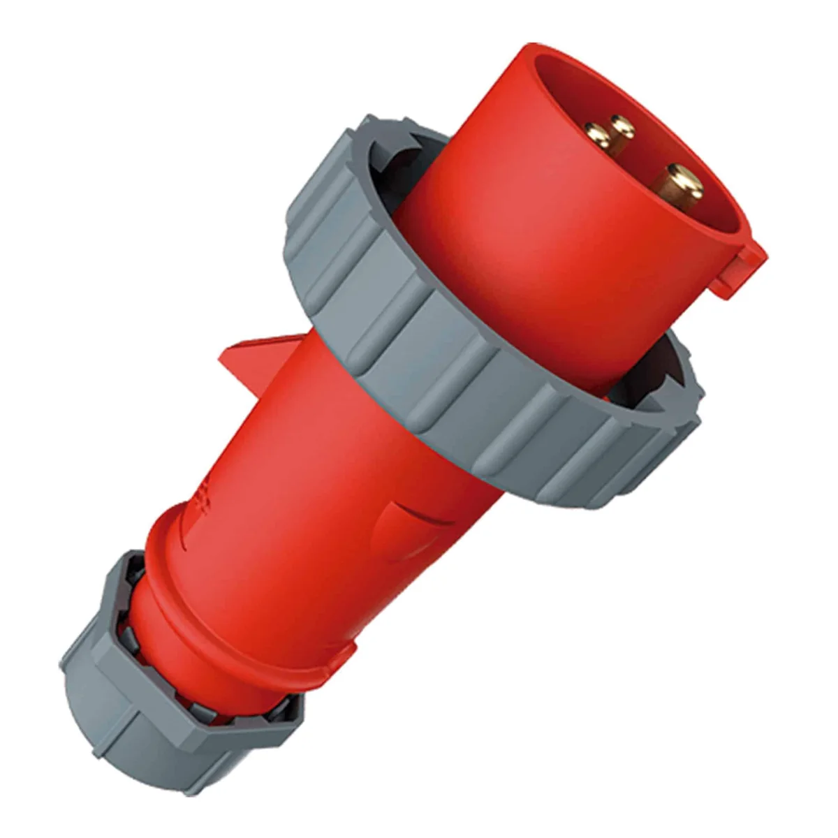 MENNEKES Enchufe 32AMP 2P+T 415V Rojo 9H IP44- 261 Mennekes 261