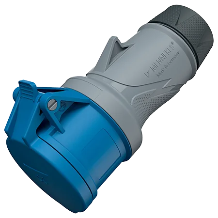 MENNEKES Toma Aereo 16AMP 3P+T 250V Azul 9H IP54 Powertop Xtra - Reemplazo 513 14505