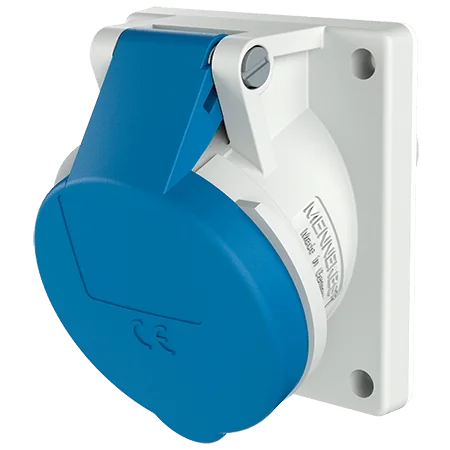 MENNEKES Toma Empotrable 16AMP 2P+T 250V Azul 6H IP44- 1463 Mennekes 1463