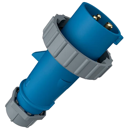 MENNEKES Enchufe 32AMP 2P+T 250V Azul 6H IP67- 290 Mennekes 290