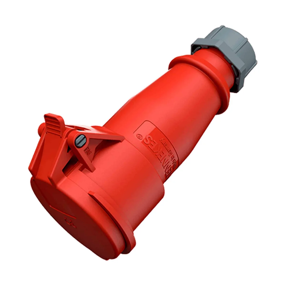 MENNEKES Toma Aereo 16AMP 3P+T 415V Rojo 6H IP44- 514 A 3406, Marca:mennekes 514