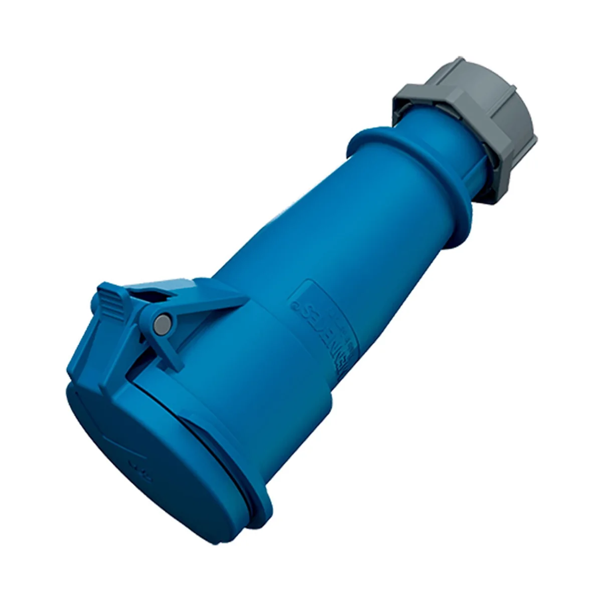 MENNEKES Toma Aereo 32AMP 3P+T 250V Azul 9H IP44- 525 Mennekes 525