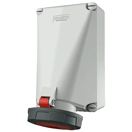 MENNEKES Toma Visible 125 A 3P+T 415 V Rojo IP67 Codigo: 139 Mennekes 139
