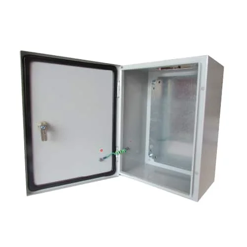 NAVIA Tablero Metálico 400X300X200 MM Adosable Hermético C/Placa De Acero IP66 - Navia NV43-200