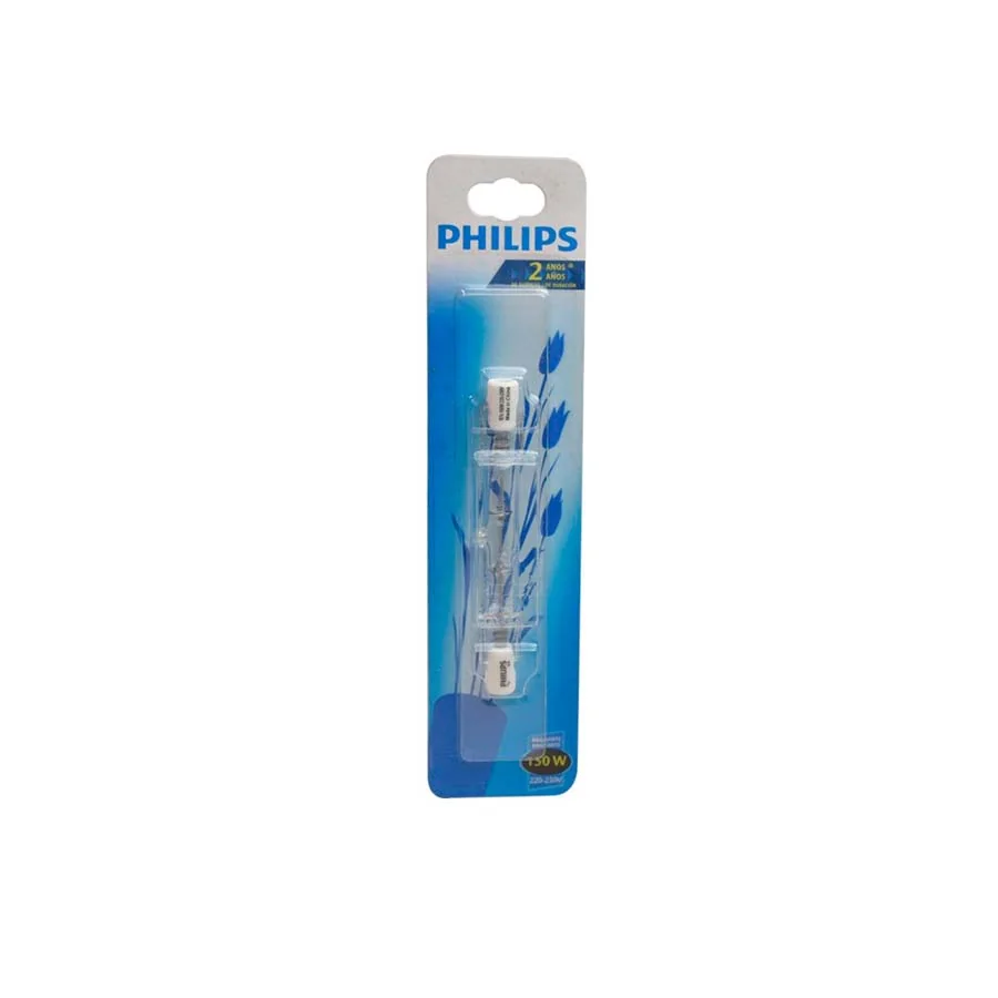 PHILIPS Lampara Halogena Doble Terminal 150W 220V PR000582 Philips PHILIPS Lampara Halogena Doble Terminal 150W 220V PR000582 Philips BC000586