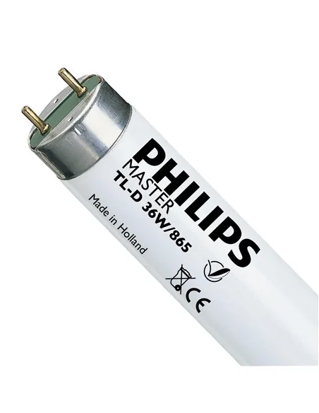 PHILIPS Tubo Fluorescente Super 80 36W/865 Luz Blanca Philips BC000594