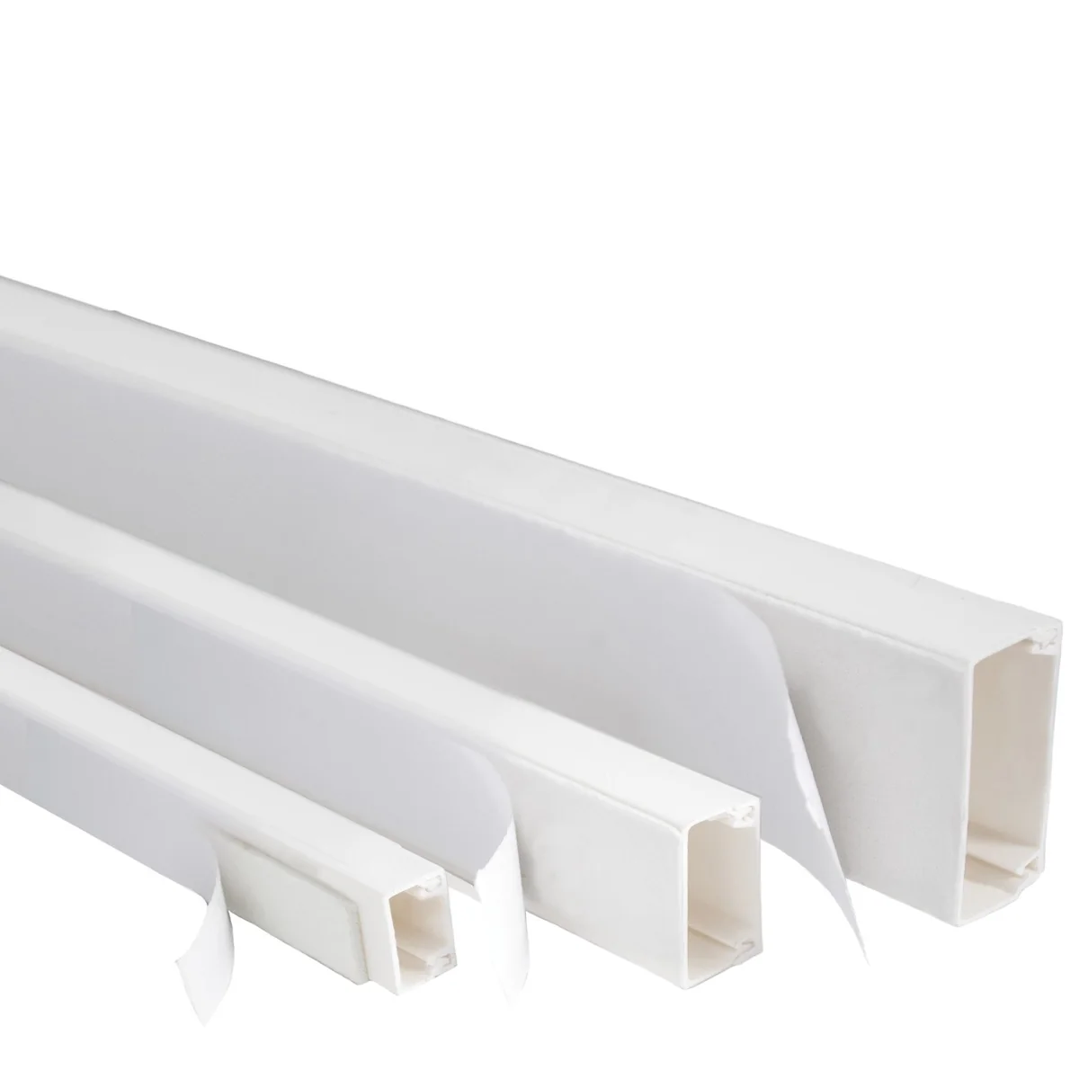 SATRA Canaleta De Pared Blanca C/Adhesivo 15 X 10 MM X 2 Metros SA-401101 Satra SA-401101