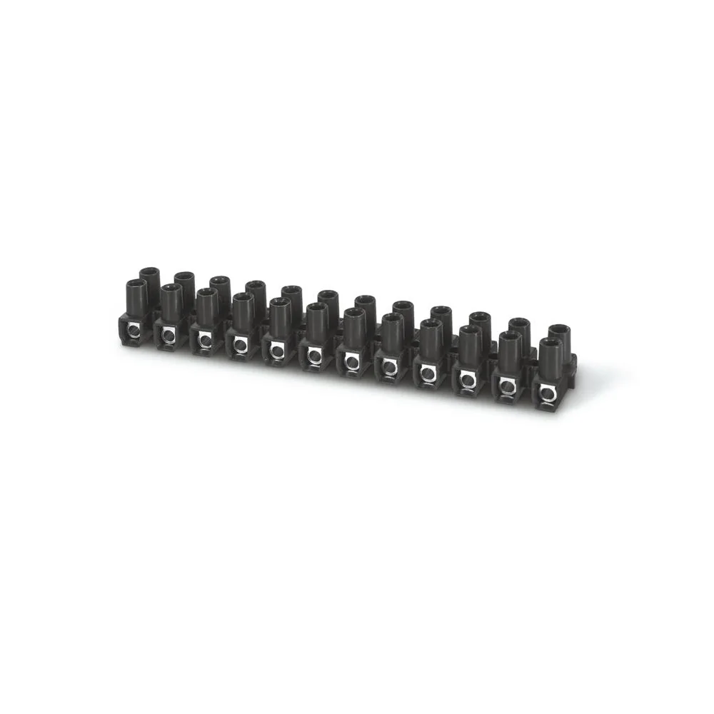 SCAME Bornera De Regleta 10 MM2 Negro 12 Bornes 1010105 / 815.2363 Scame SCAME Bornera De Regleta 10 MM2 Negro 12 Bornes 1010105 / 815.2363 Scame 1010105