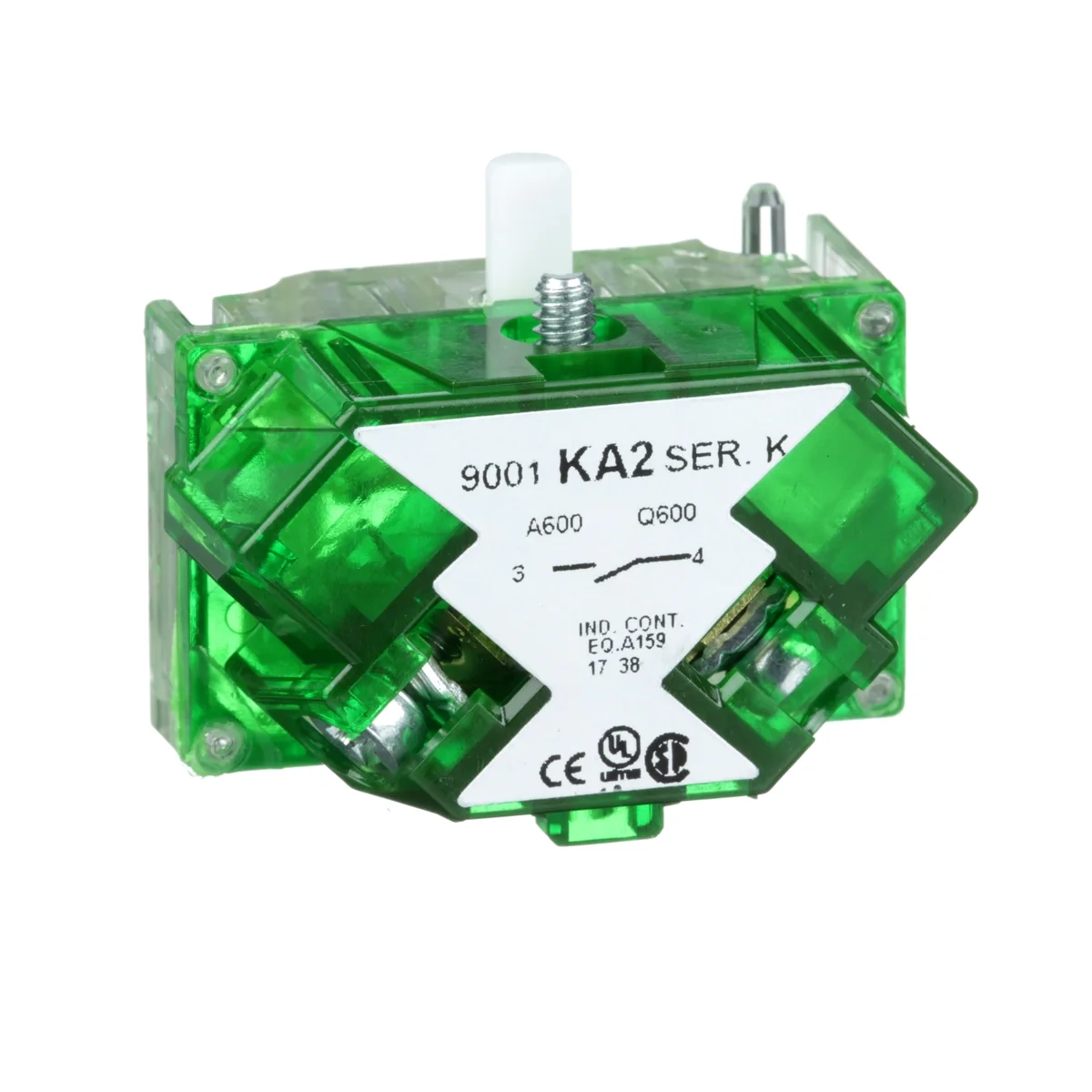 SCHNEIDER Bloque De Contacto P/Botonera Tipo K 30MM 1NA 9001KA2 Schneider 9001KA2