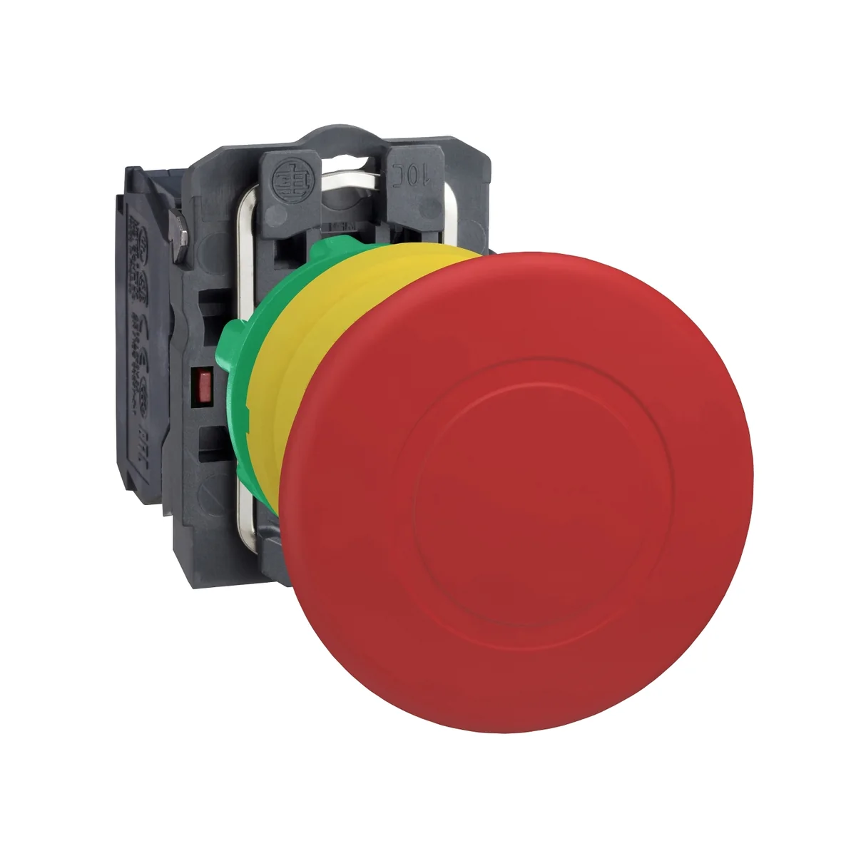 SCHNEIDER Pulsador De Emergencia PVC Tipo Hongo Rojo Pulsar-Tirar 1NC Harmony XB5AT842 Schneider XB5AT842