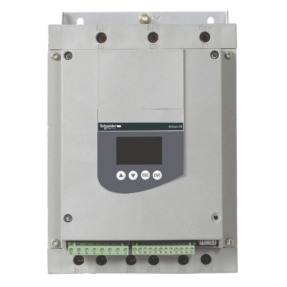 SCHNEIDER Arrancador Electronico Suave 62A 20/40HP 220/440VAC ATS48D62Y Schneider ATS48D62Y