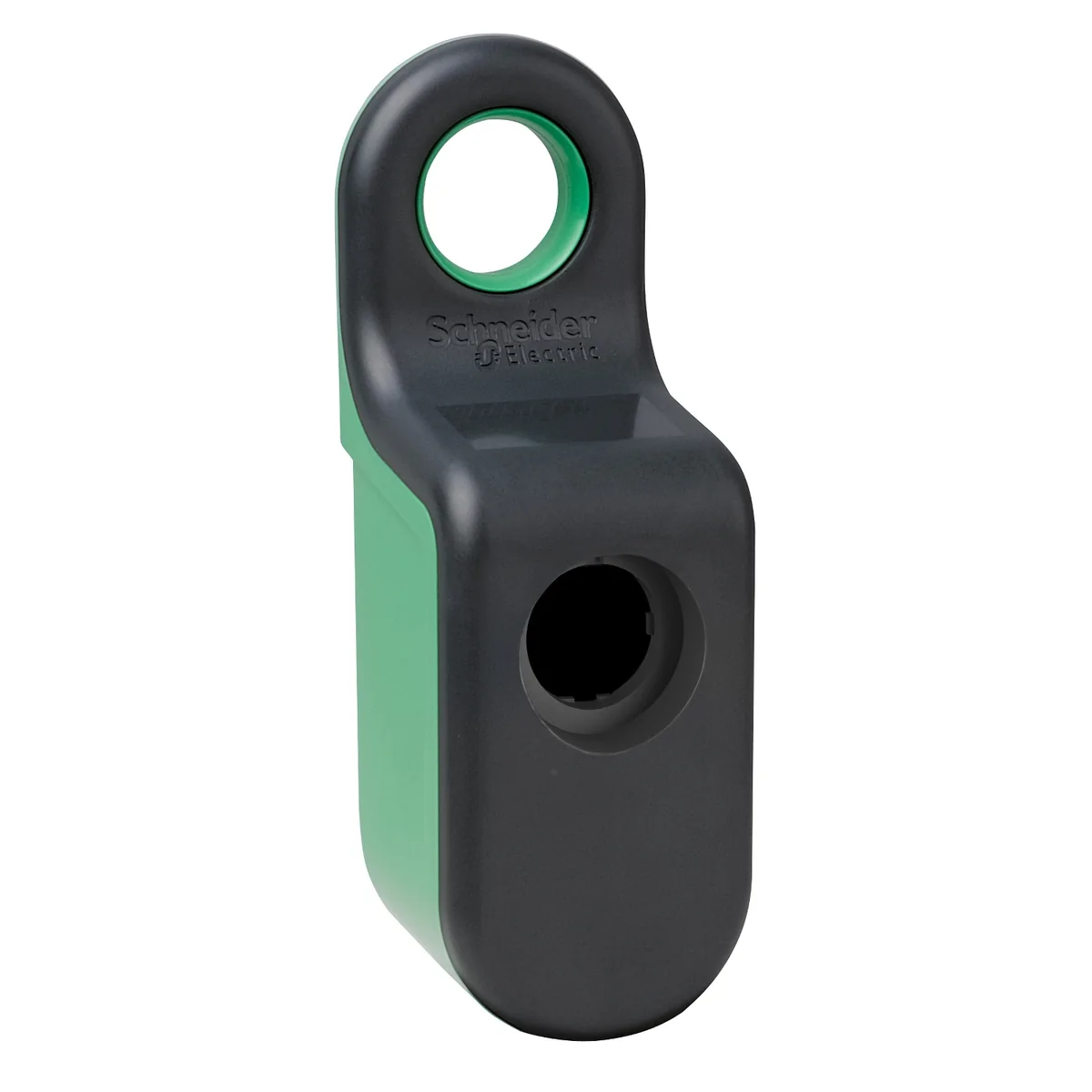 SCHNEIDER Harmony XB5R, caja vacía y práctica para uso móvil, plástico, verde, 1 troquelado ZBRM21