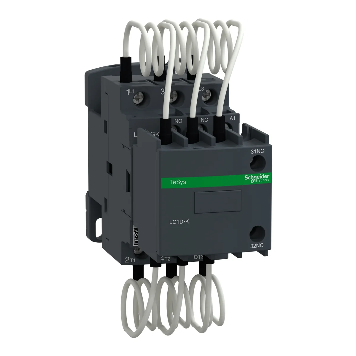 SCHNEIDER Contactor Para Condensador 9 Kvar En 230 V; 17 Kvar En 440 V LC1DGKM7 Schneider LC1DGKM7