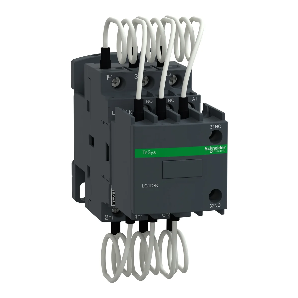 SCHNEIDER Contactor Para Condensador 11 Kvar En 230 V; 21 Kvar En 440 V LC1DLKM7 Schneider LC1DLKM7