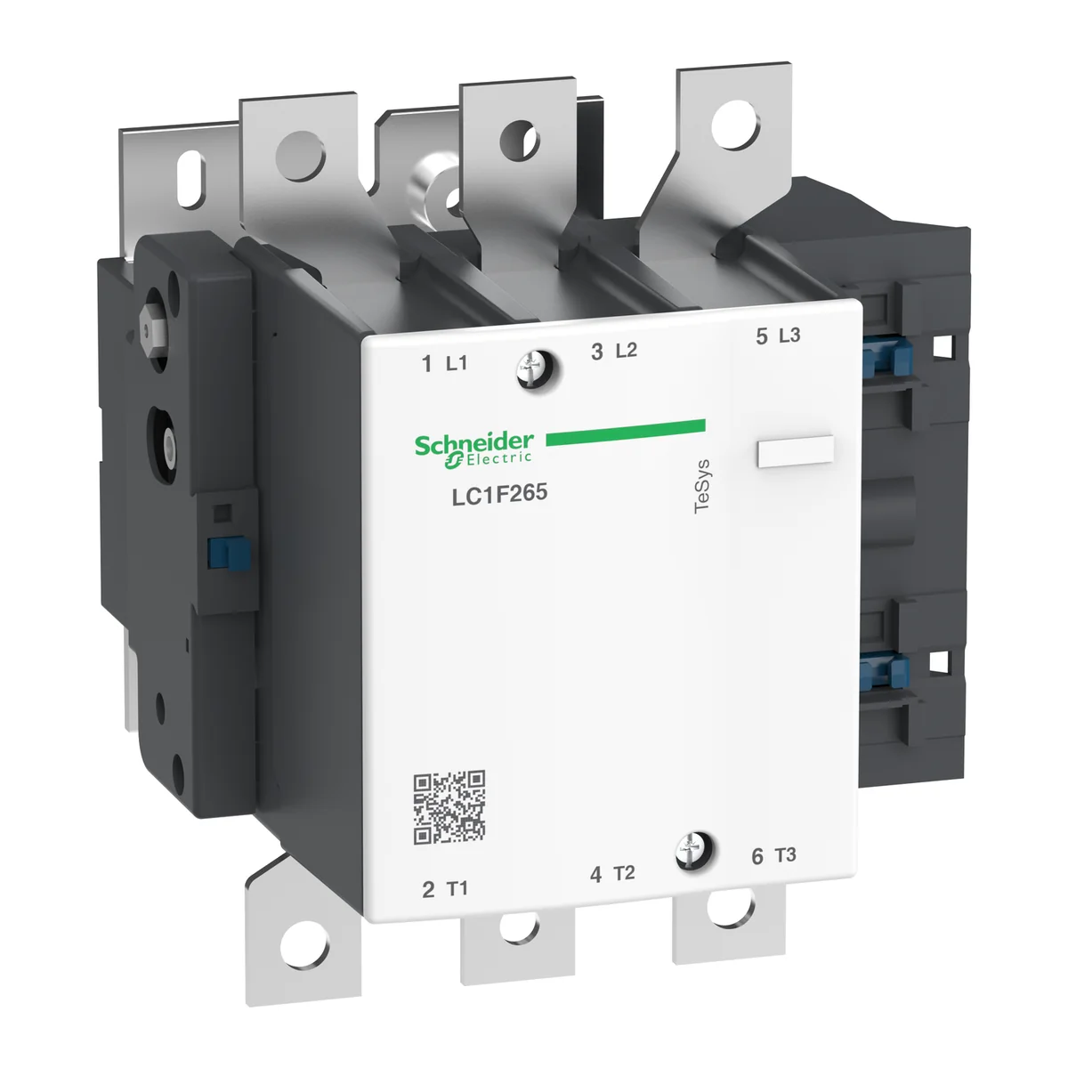 SCHNEIDER Contactor Trifásico 265 A Bobina 220 Vac, Tesys LC1F265M7 Schneider LC1F265M7
