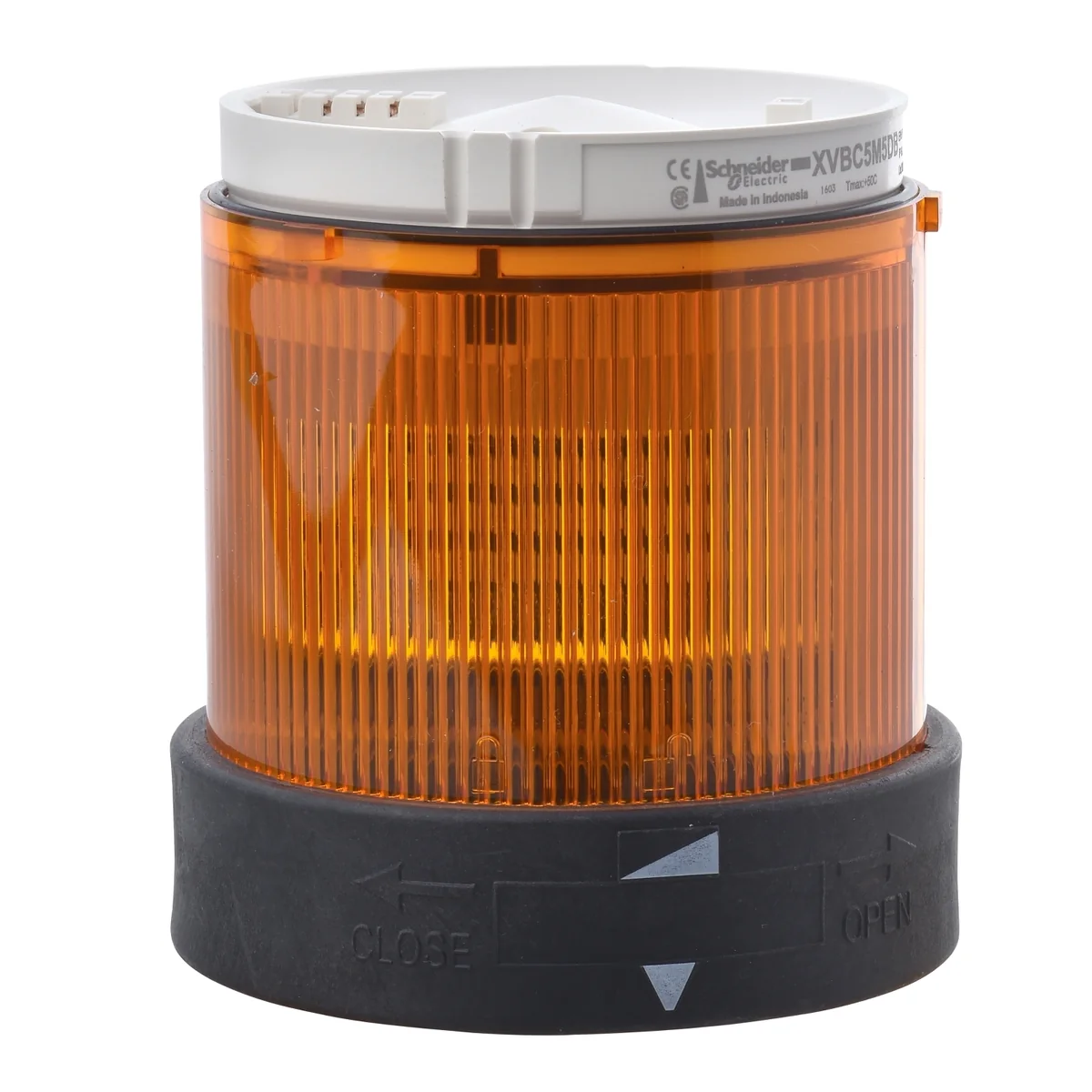 SCHNEIDER "lens unit - luz fija - naranja - 230 V CA" XVBC2M5