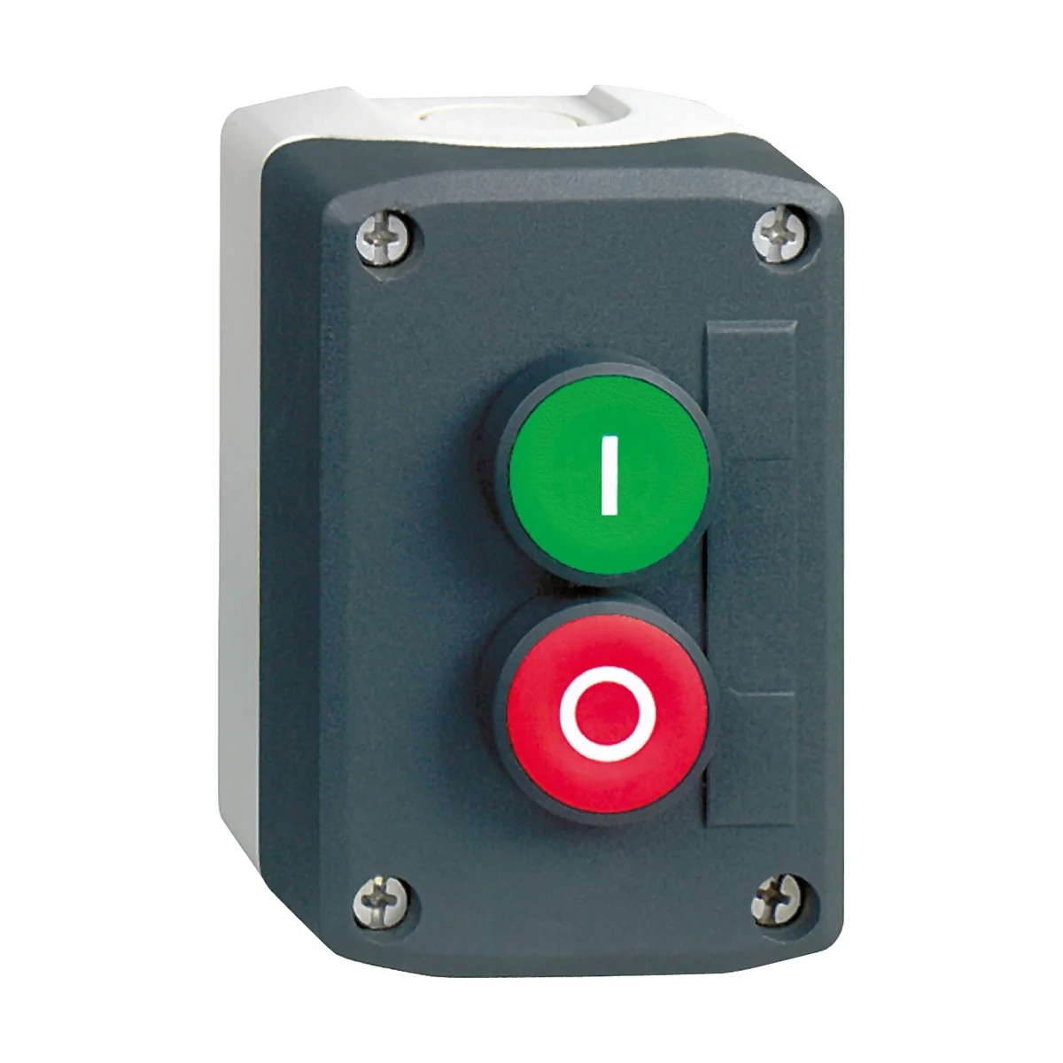 SCHNEIDER Caja Pulsadores Plasticos Rojo-Verde 1NA+1NC Harmony XALD213 Schneider XALD213