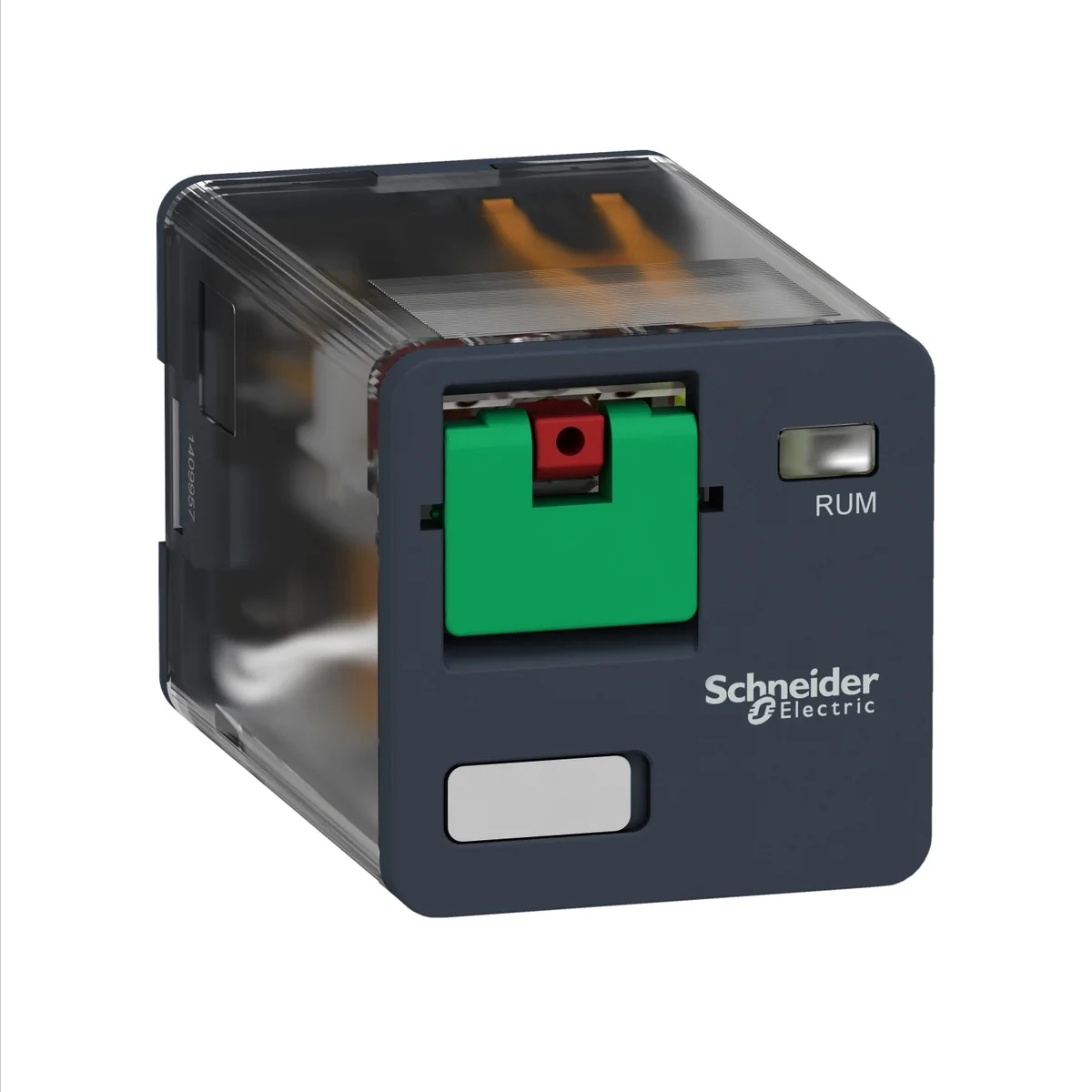 SCHNEIDER Rele Enchufable 8 Pines 2NANC 10 A 24 Vac Zelio RUMC21B7 Schneider RUMC21B7