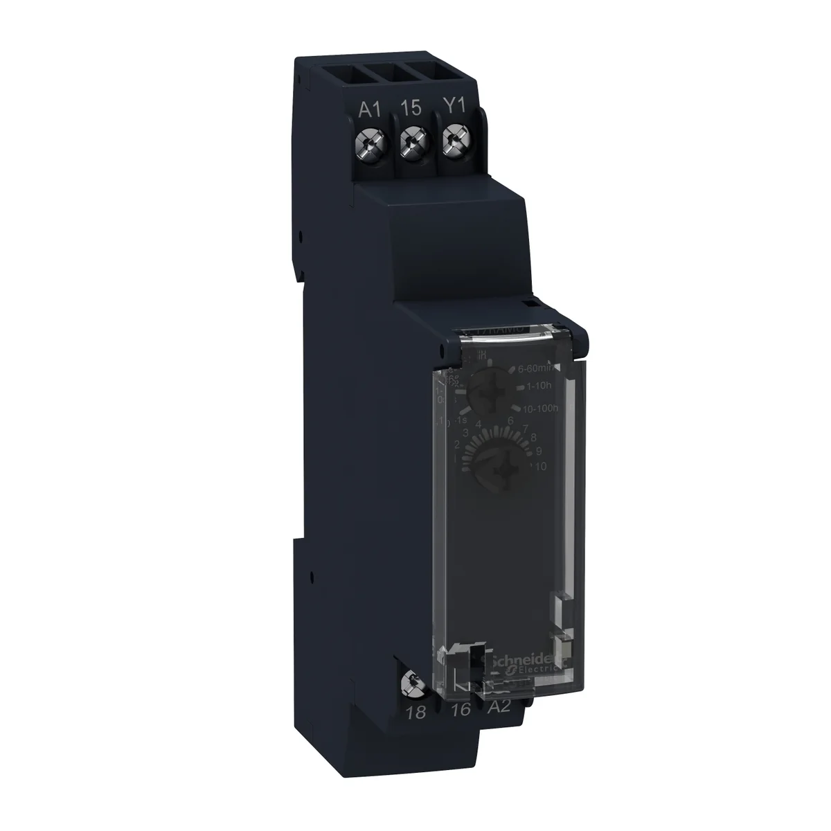 SCHNEIDER Rele Temporizador Al Reposo 1S-100 H 24 A 240 Vac 1NANC Zelio RE17RCMU Schneider RE17RCMU