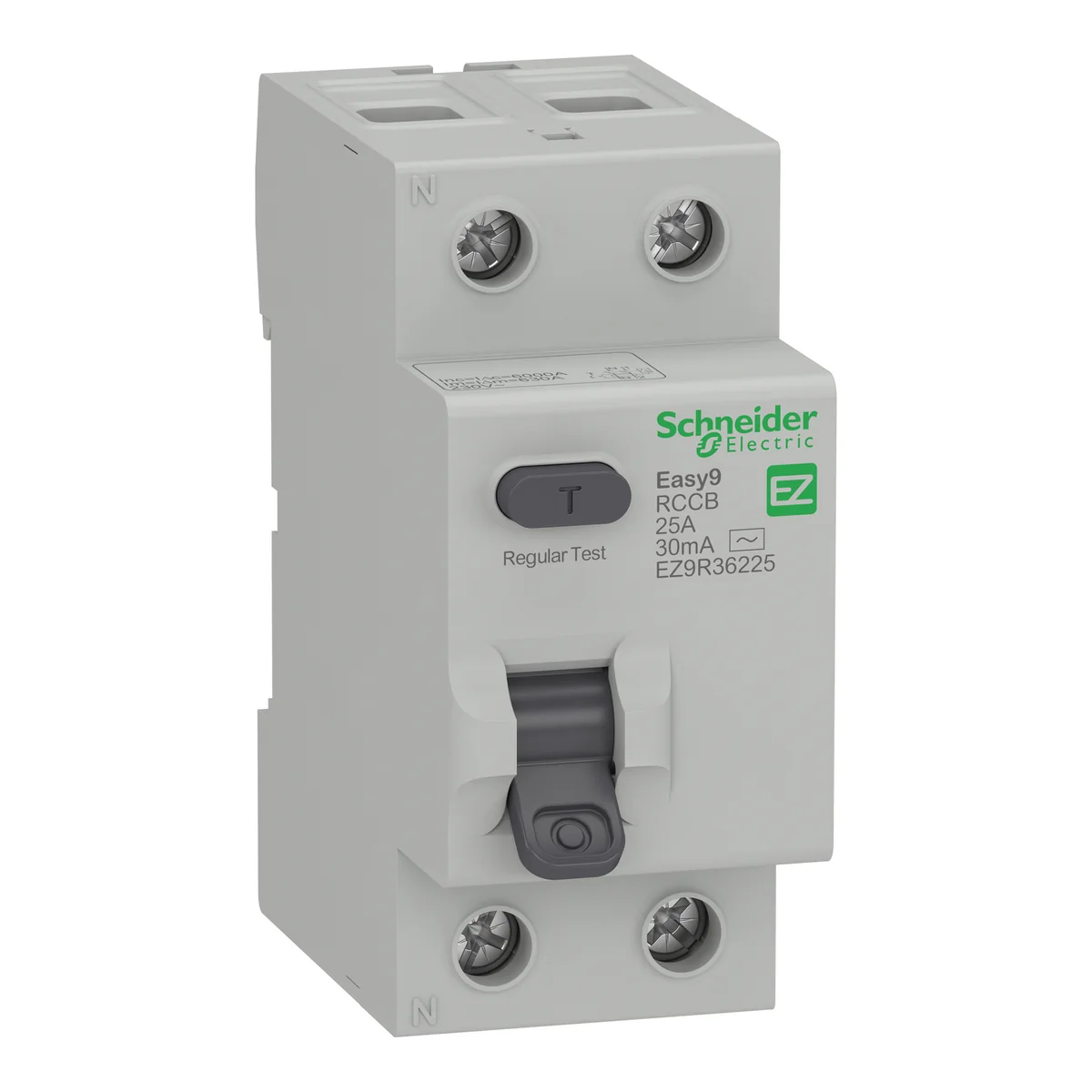 SCHNEIDER Interruptor Diferencial 2P 25 A 30 Ma EZ9R36225 Schneider EZ9R36225