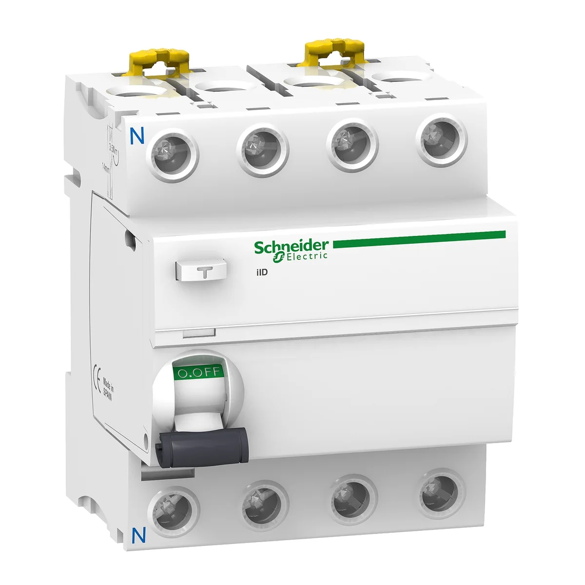 SCHNEIDER Interruptor Diferencial 4P 25 A 30MA AC Superinmunizados-Clase A A9R91425 Schneider A9R91425