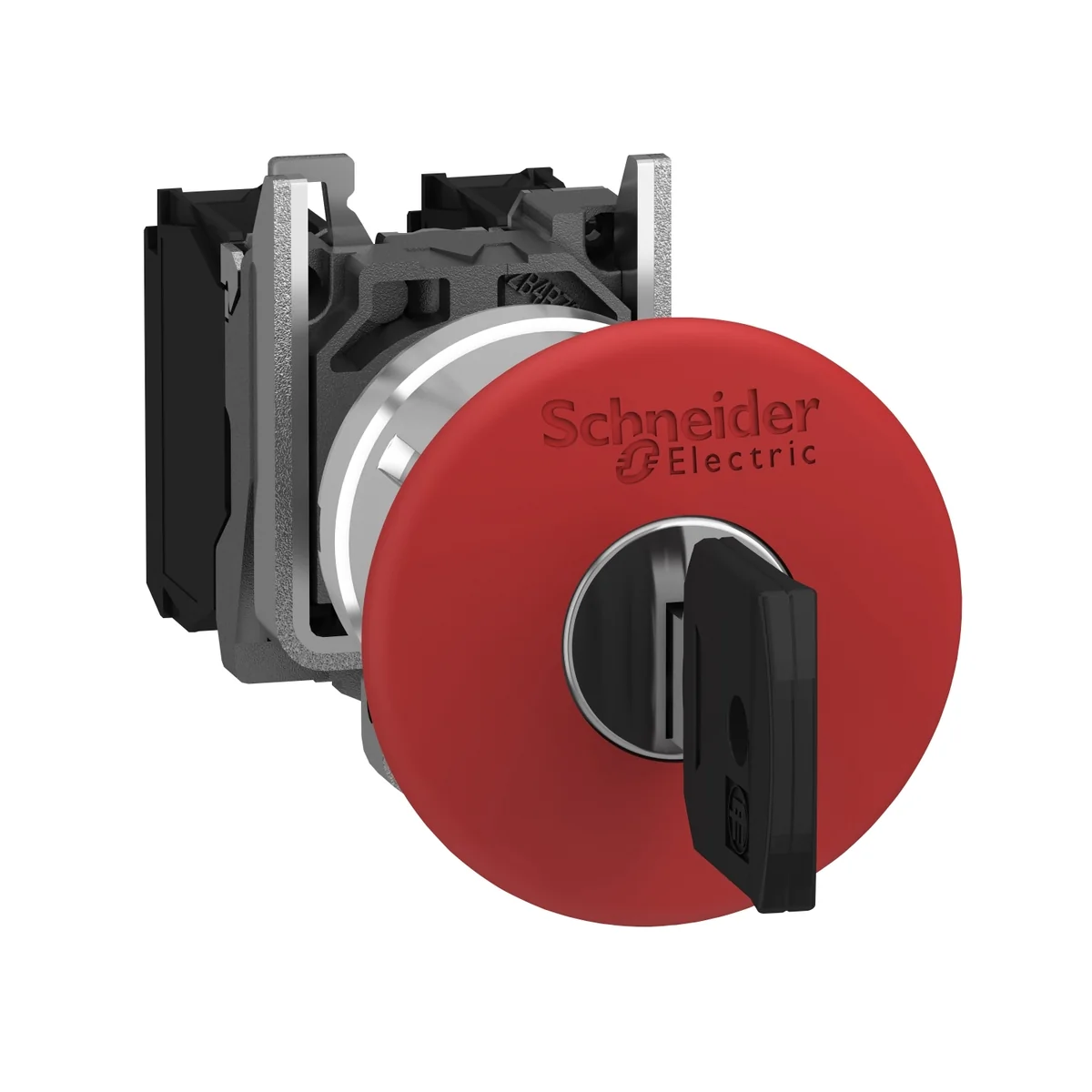 SCHNEIDER Pulsador De Emergencia Rojo Tipo Hongo 40MM 1NC Enclavamiento XB4BS9442 Schneider XB4BS9442
