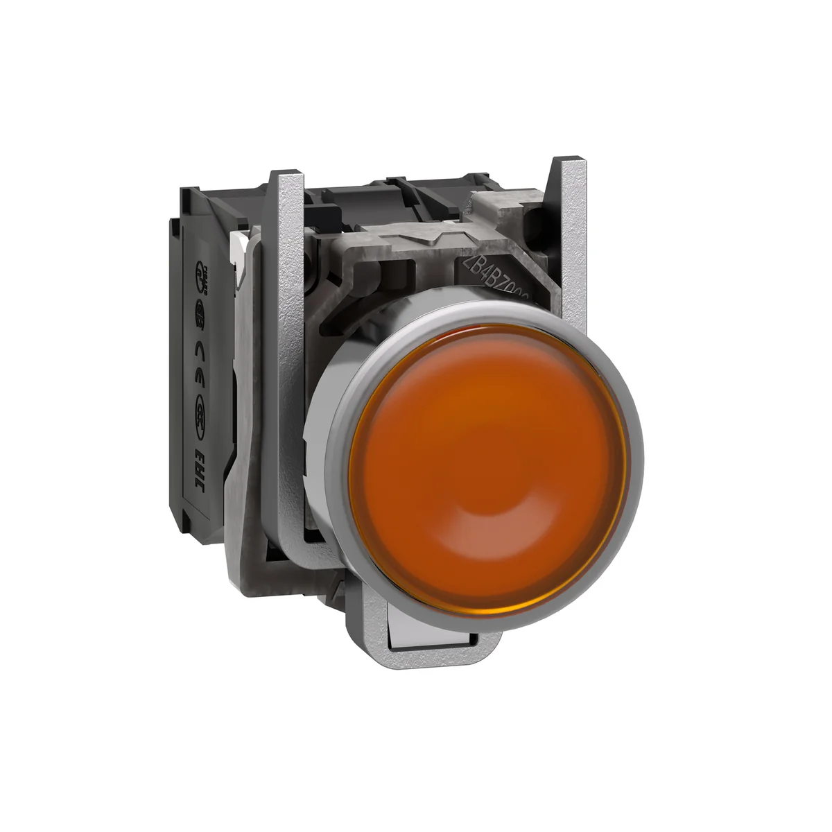 SCHNEIDER Pulsador Luminoso LED Amarillo Metal 220 V Harmony XB4BW35M5 Schneider XB4BW35M5