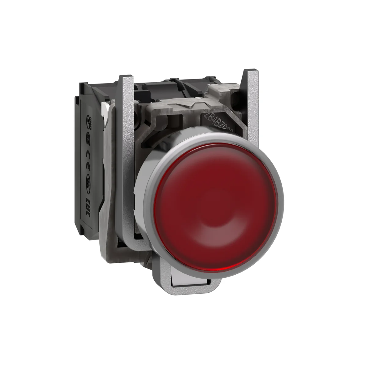 SCHNEIDER Pulsador Luminoso LED Rojo Metal 220 V Harmony XB4BW34M5 Schneider XB4BW34M5