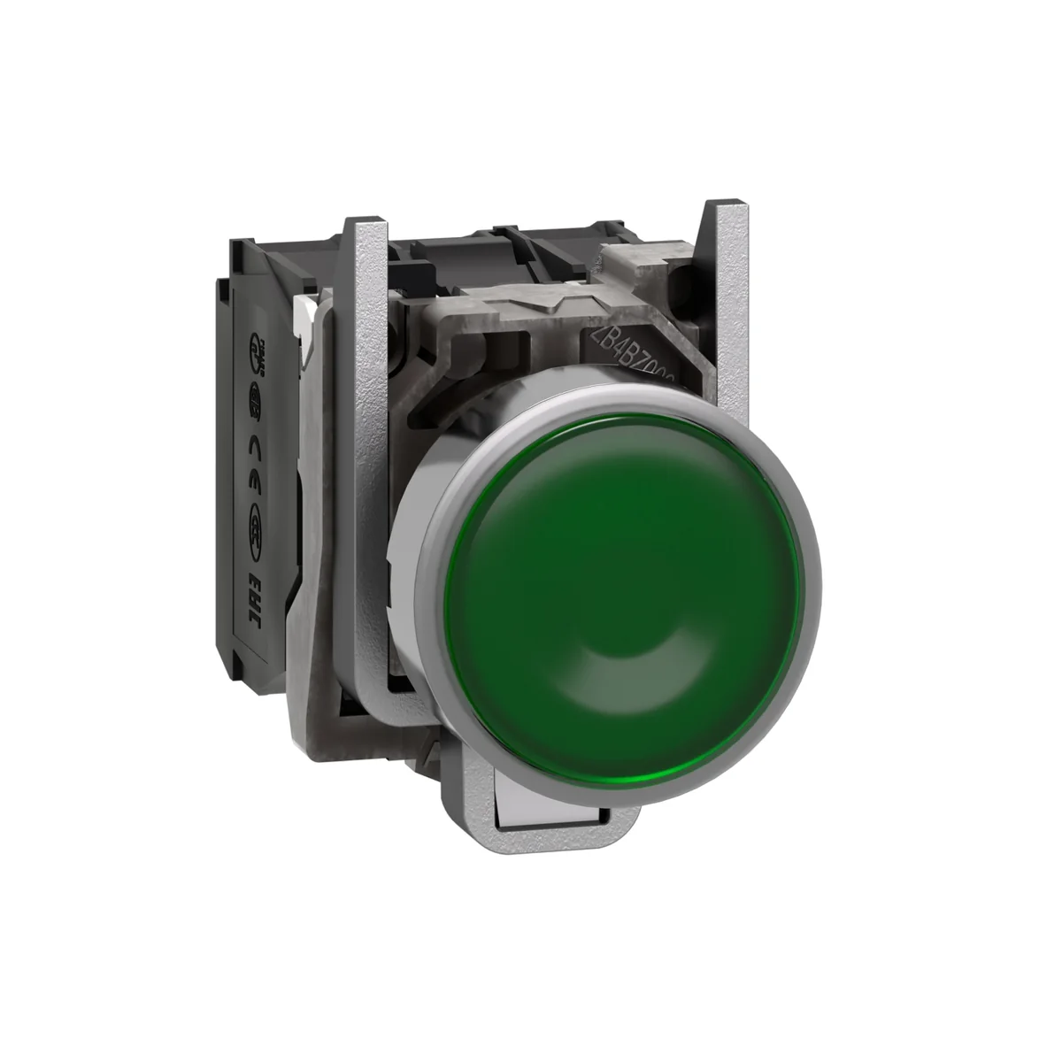 SCHNEIDER Pulsador Luminoso LED Verde Metal 220 V Harmony XB4BW33M5 Schneider XB4BW33M5