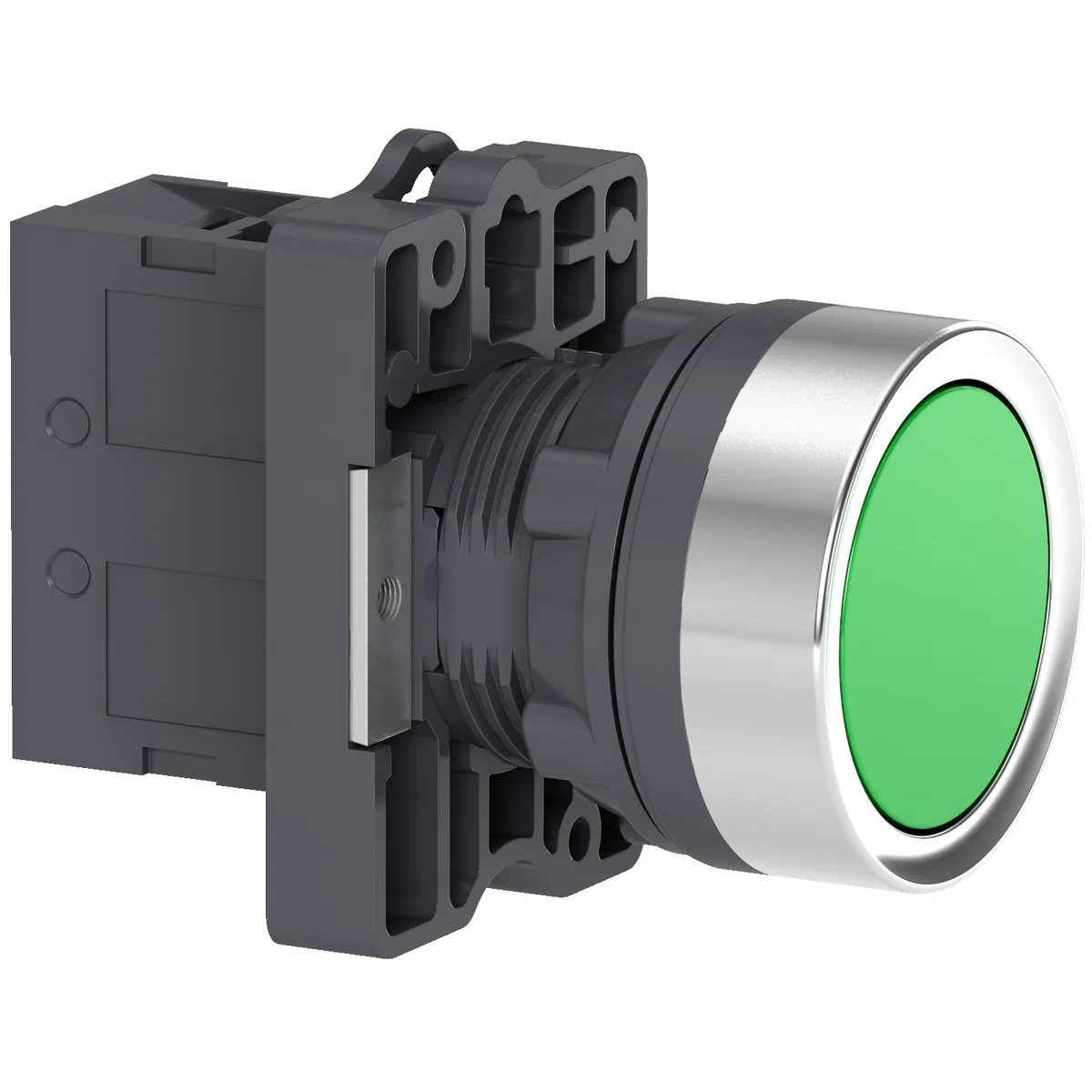SCHNEIDER Pulsador Rasante Plast Verde 22MM 1NA Harmony XA2EA31 Schneider XA2EA31
