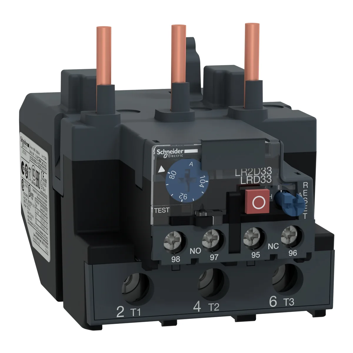 SCHNEIDER Rele Termico 80-104A Marca LRD3365 Schneider LRD3365