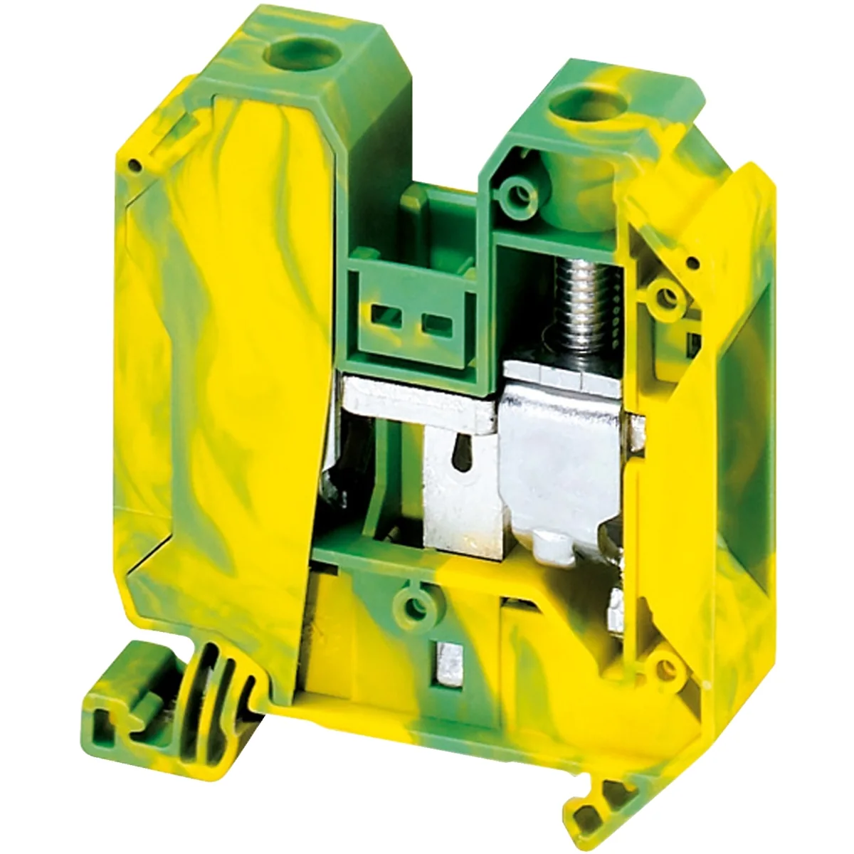 SCHNEIDER Bornera Tierra T/Riel Amarillo/Verde 35MM2 - Schneider SCHNEIDER Bornera Tierra T/Riel Amarillo/Verde 35MM2 - Schneider NSYTRV352PE