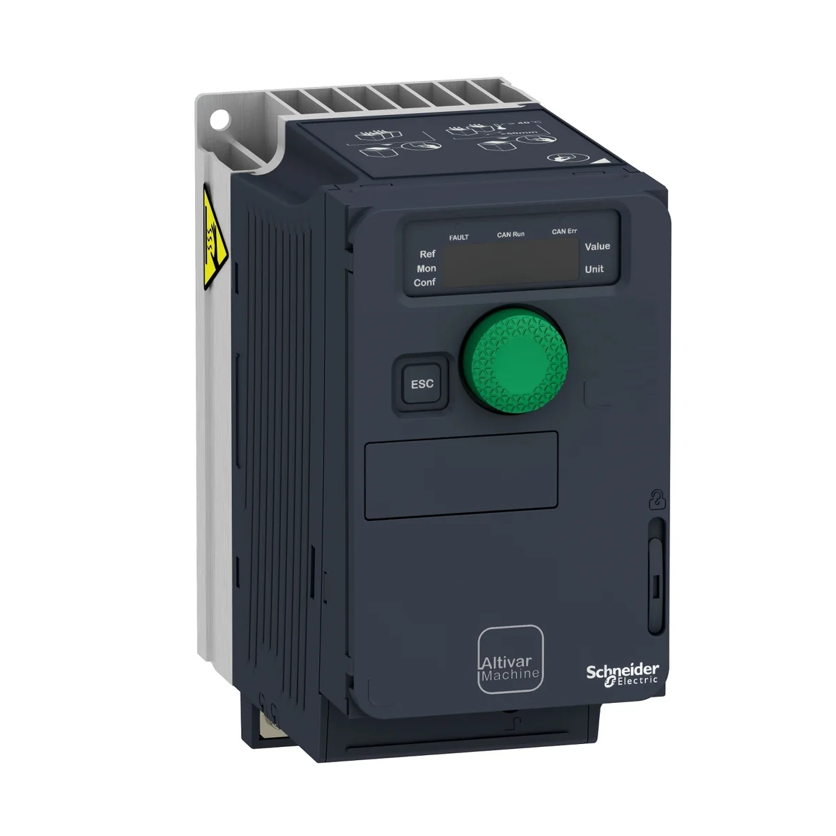 SCHNEIDER Variador Velocidad Trifasico 0,75HP/0,55 KW 200-240 Vac 3.7 A, Altivar ATV320U06M3C Schneider ATV320U06M3C