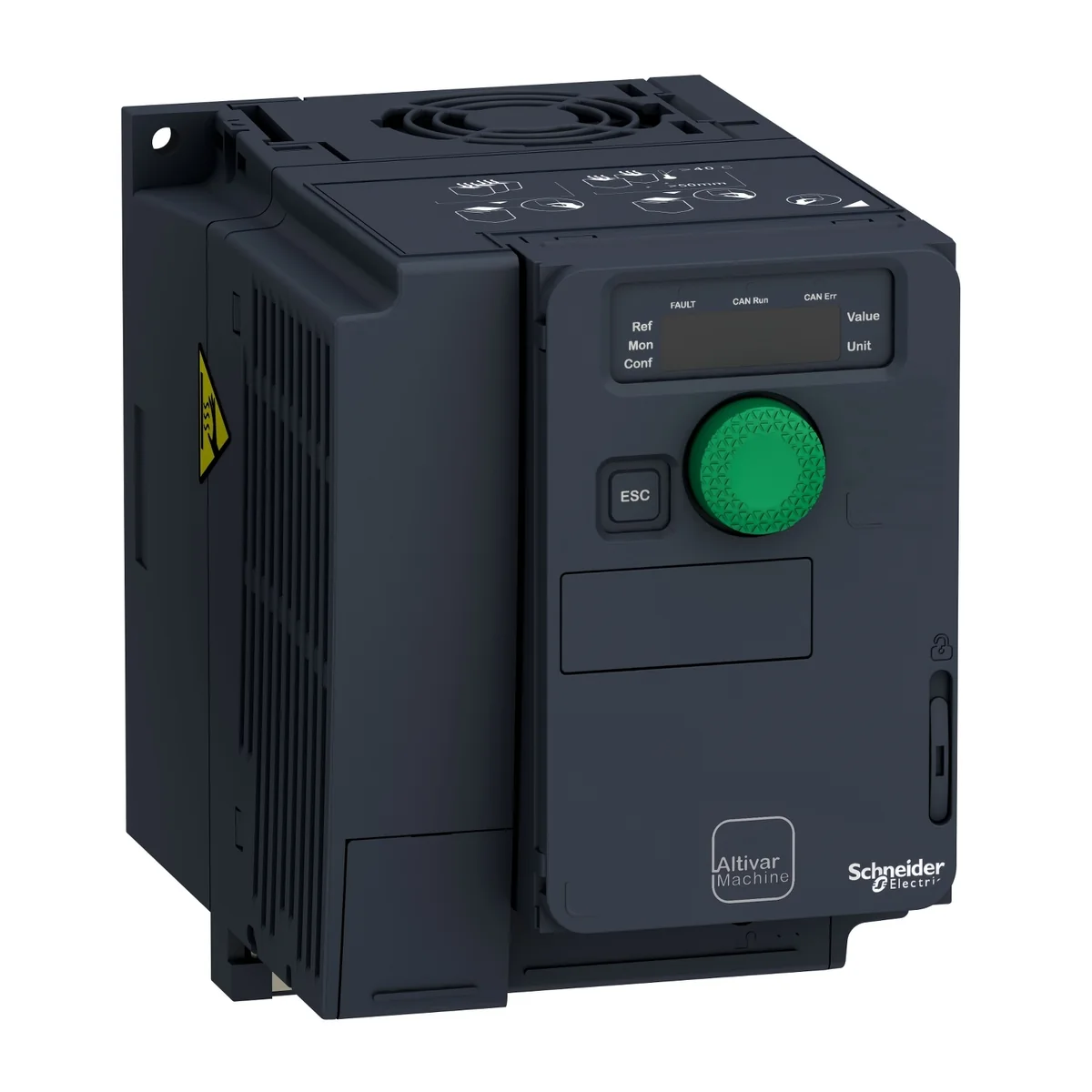 SCHNEIDER Variador Velocidad Trifasico 2HP/1,5 KW 380-500 Vac 4,1 A, Altivar ATV320U15N4C Schneider ATV320U15N4C