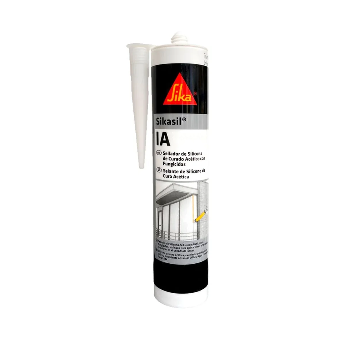 SIKA Sellador Sikasil Ia Blanco X 280 Ml - Sika SIKA Sellador Sikasil Ia Blanco X 280 Ml - Sika SIKASIL-IA-B