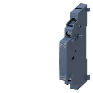 SIEMENS Block Contacto Auxiliar 2NA Montaje Lateral S00-S3 P/ 3RV2 3RV2901-1B - Siemens 3RV2901-1B